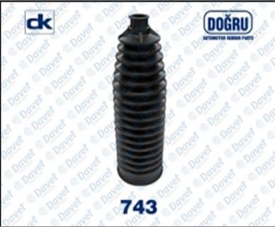 DOGRU DK-743 Direksiyon Rot Korugu Astra G